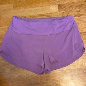 Lululemon speed up high rise 2.5 short